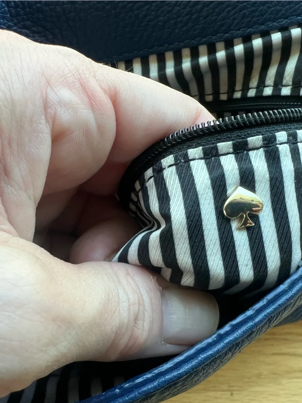 Kate Spade Devin Cobble Hill: Blue - Picture 8 of 15